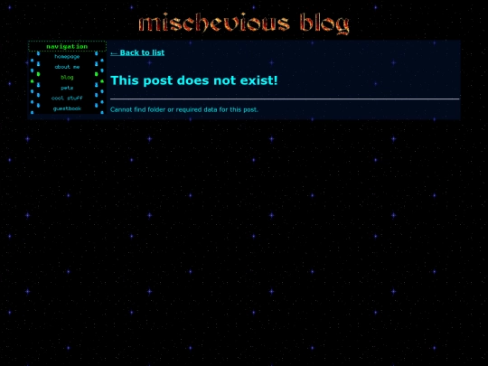 blog/posts screenshot