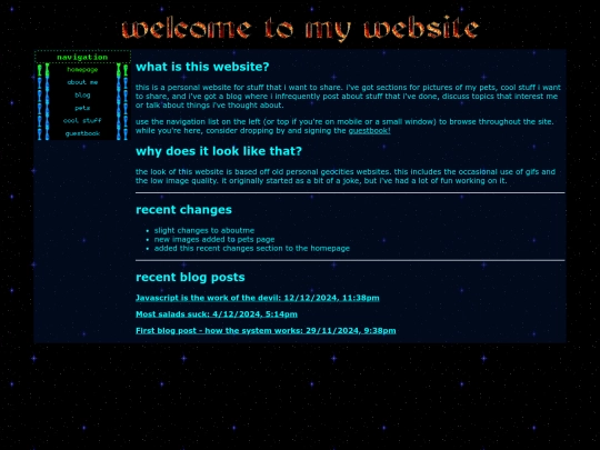 index screenshot