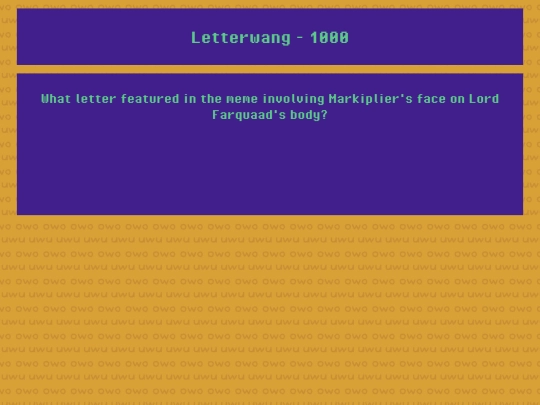 jeopardy/letterwang/letterwang-1000 screenshot