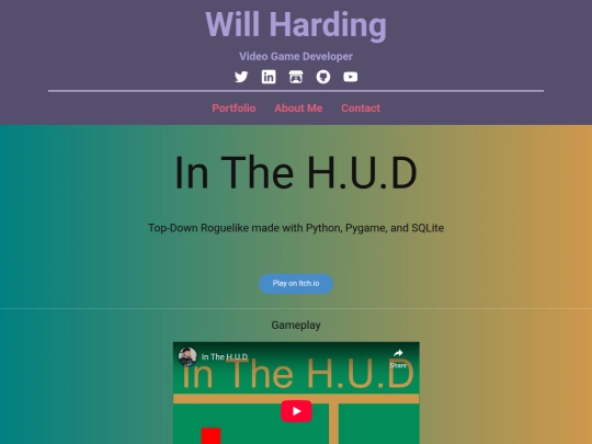Portfolio/In-The-HUD screenshot