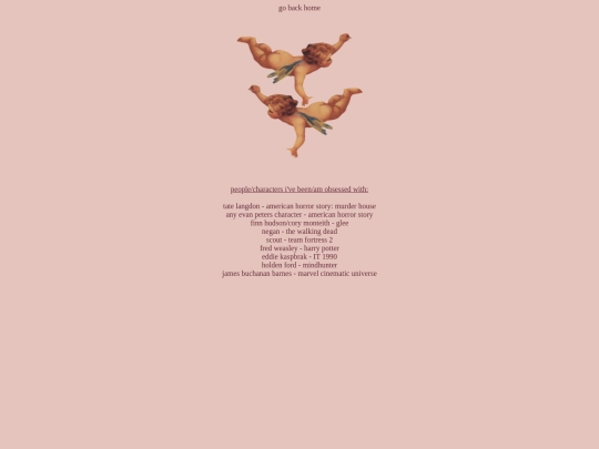 Pages/General/Obsessions screenshot