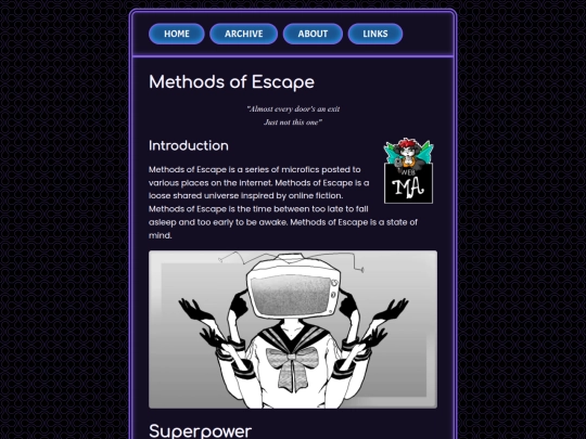 posts/Methods-of-Escape screenshot