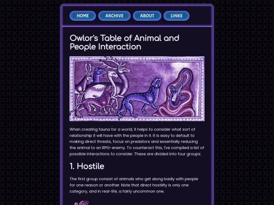 posts/Owlors-Table-of-Animal-People-Interaction screenshot