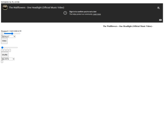 webdeck screenshot
