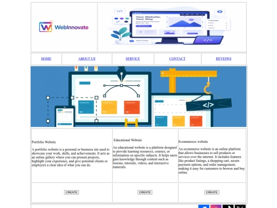 service_page screenshot