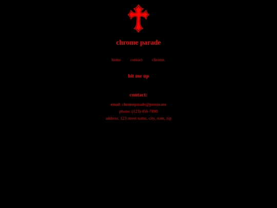 contact screenshot