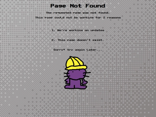 not_found screenshot