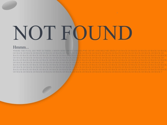 not_found screenshot