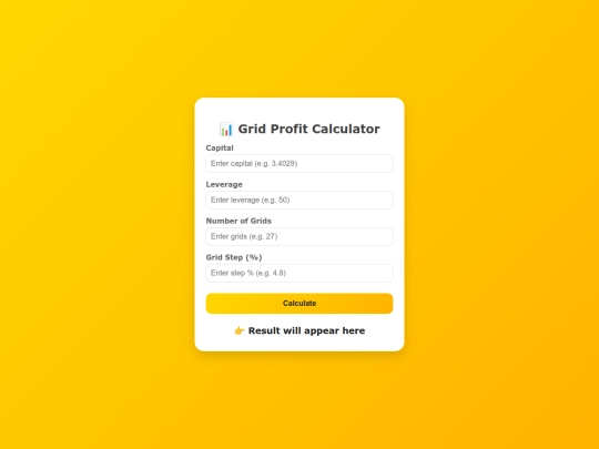 Grid-profit screenshot
