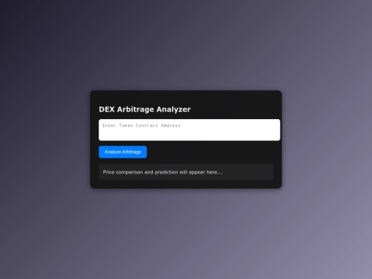 Short-term-dex screenshot