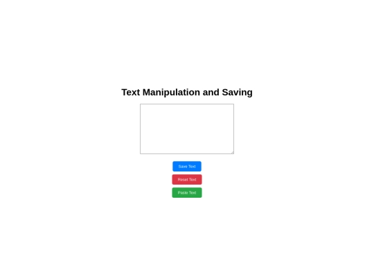Textsaver screenshot
