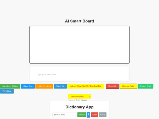 smartaiboard screenshot