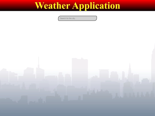 weather screenshot