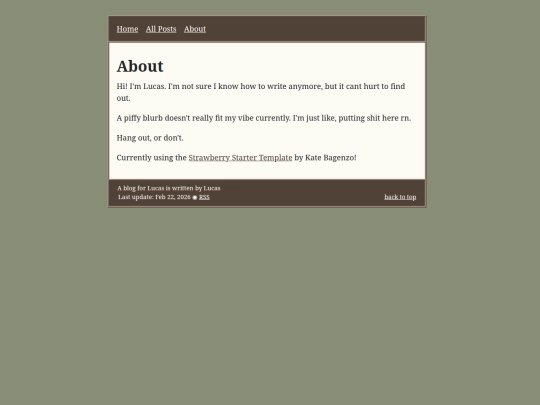 info/about screenshot