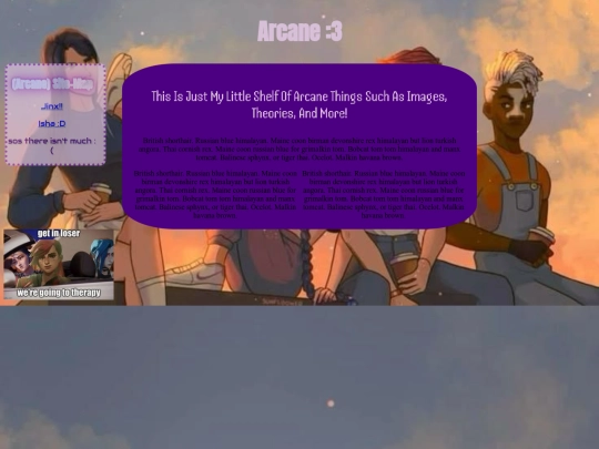 pages/arcane/mobile screenshot