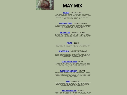 playlist screenshot