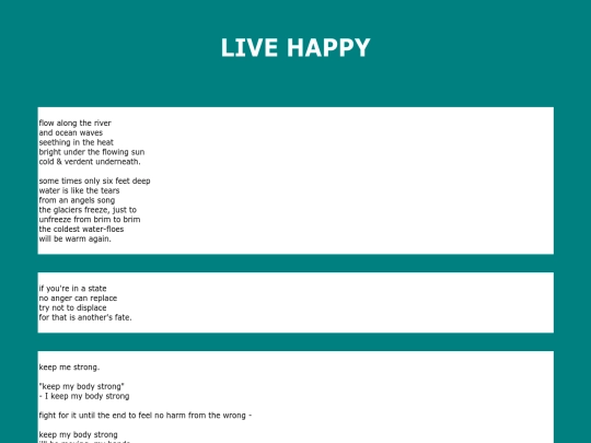 Affirmations screenshot