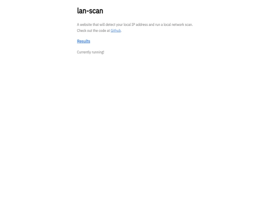 Lan screenshot