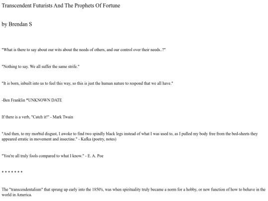 The Prophets Of Fortune screenshot