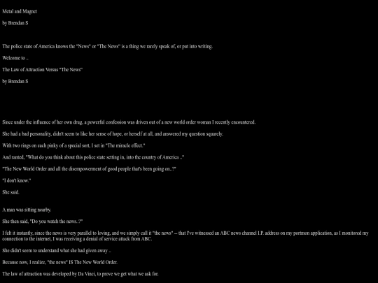 TheNewsversusLawofAttraction screenshot