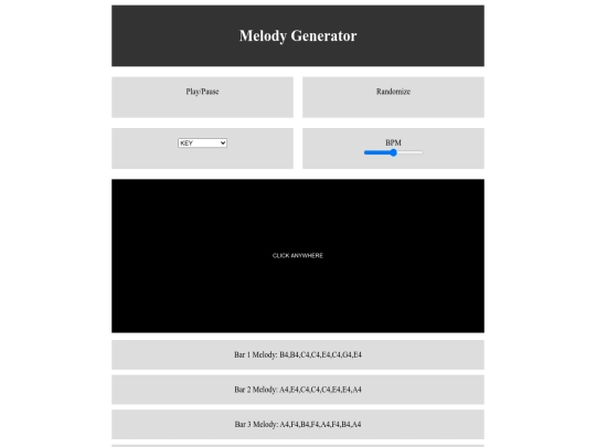 musicker/musicGenerator screenshot
