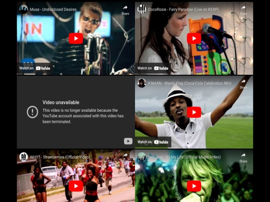 musicvideos screenshot