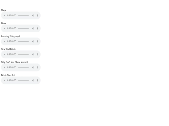 test screenshot