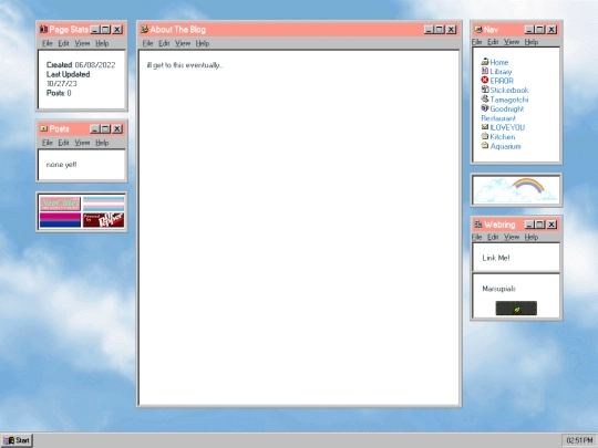blog screenshot