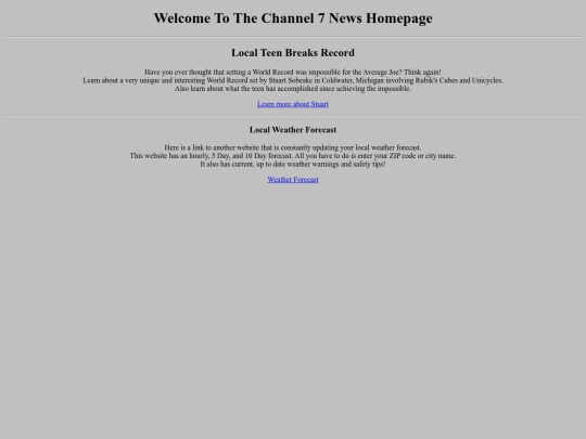 Hub screenshot
