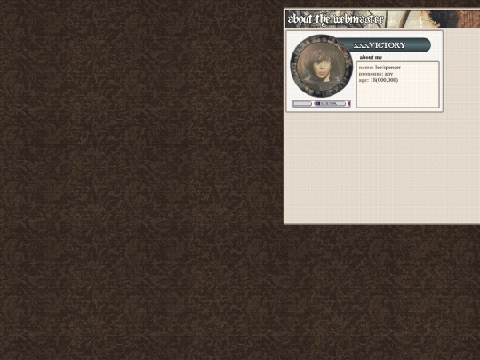 webmaster screenshot