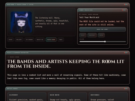 music-zone screenshot