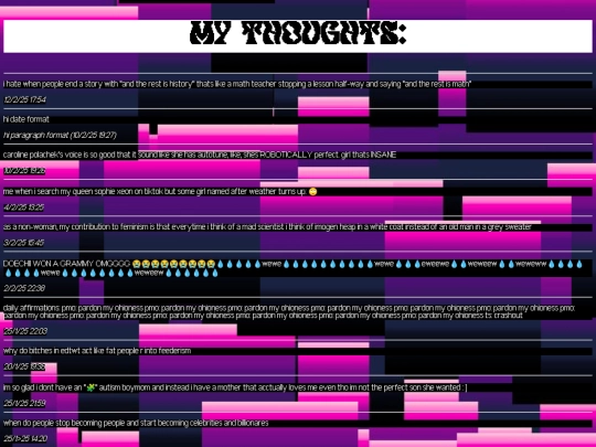 mythoughts screenshot