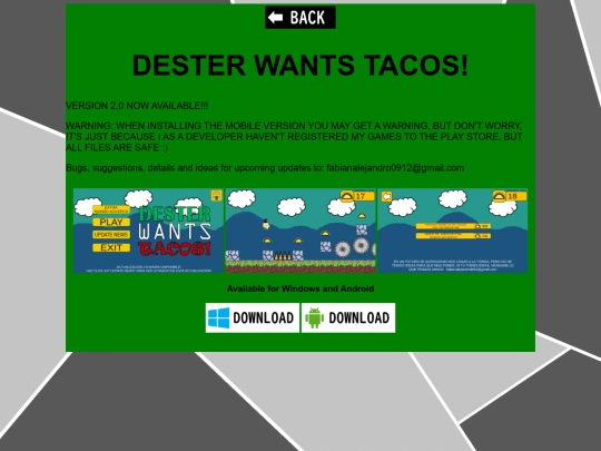 DTW page screenshot