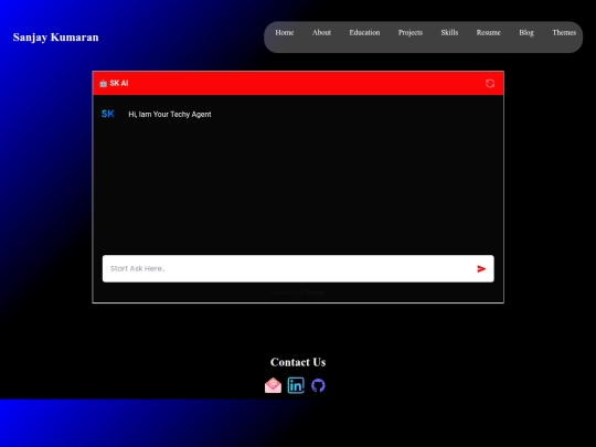 PersonalBlog/skai screenshot