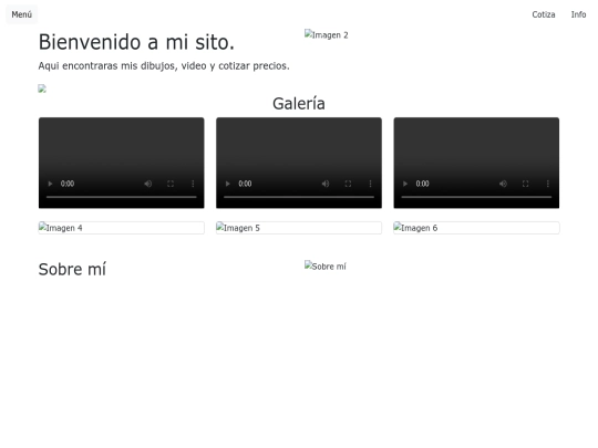 Homepage screenshot