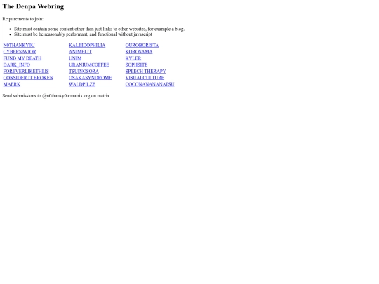 denparing screenshot