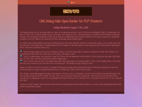 news/dining-halls-open screenshot