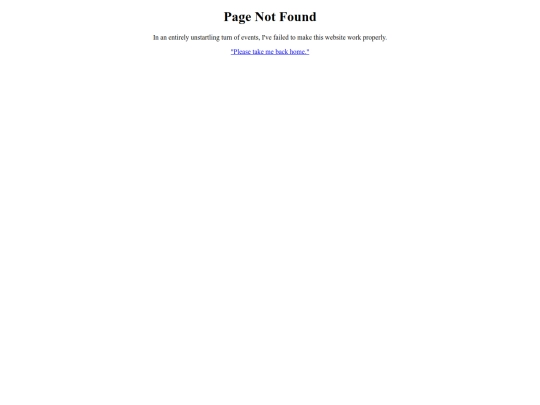not_found screenshot