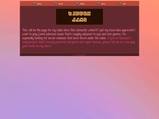 radio screenshot