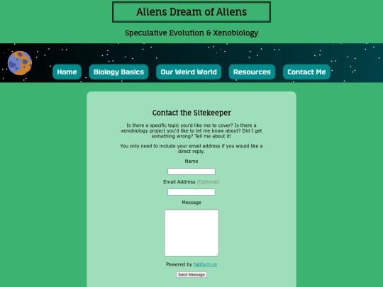 contact screenshot