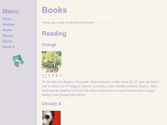 books screenshot