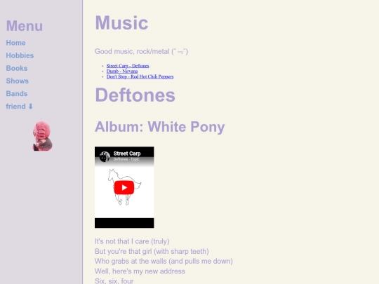 music screenshot