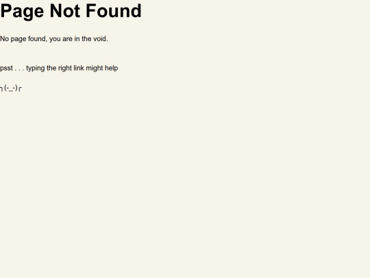 not_found screenshot