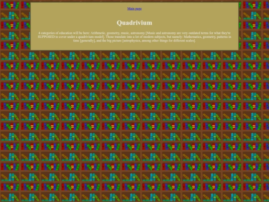 education/quadrivium screenshot