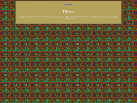 education/trivium screenshot