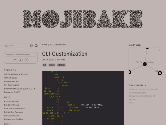 terminalconfig screenshot