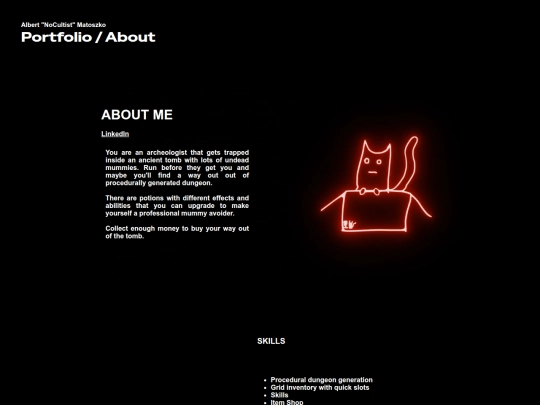 portfolio/about screenshot