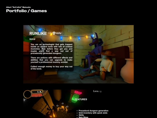 portfolio/games screenshot