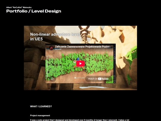 portfolio/level-design screenshot