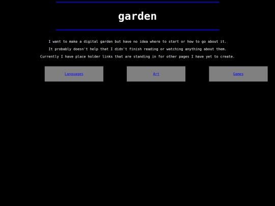 garden screenshot